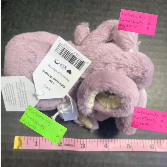 BNWT JELLYCAT BABY/TINY MAYA OCTOPUS *NEVER 2ND HAND* 1 OWNER AUTH SALE RECEIPT - Picture 6 of 8